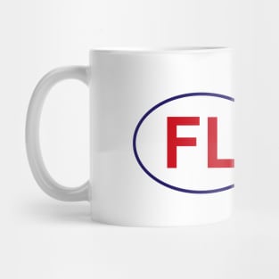 Florida State Sticker Mug